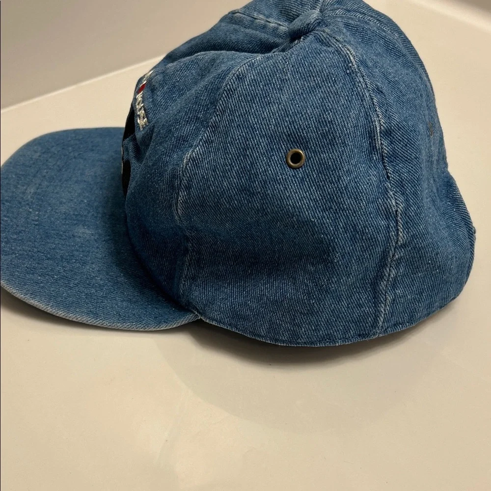 Mickey Unlimited Vintage 90s Disney Denim Dad Hat Embroidered Mickey Mouse OS